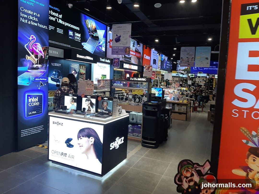 Electronics Store Interior
