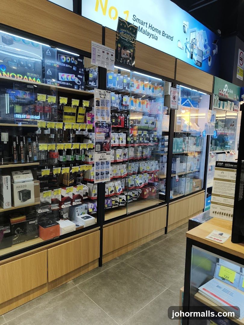 Electronics Store Display