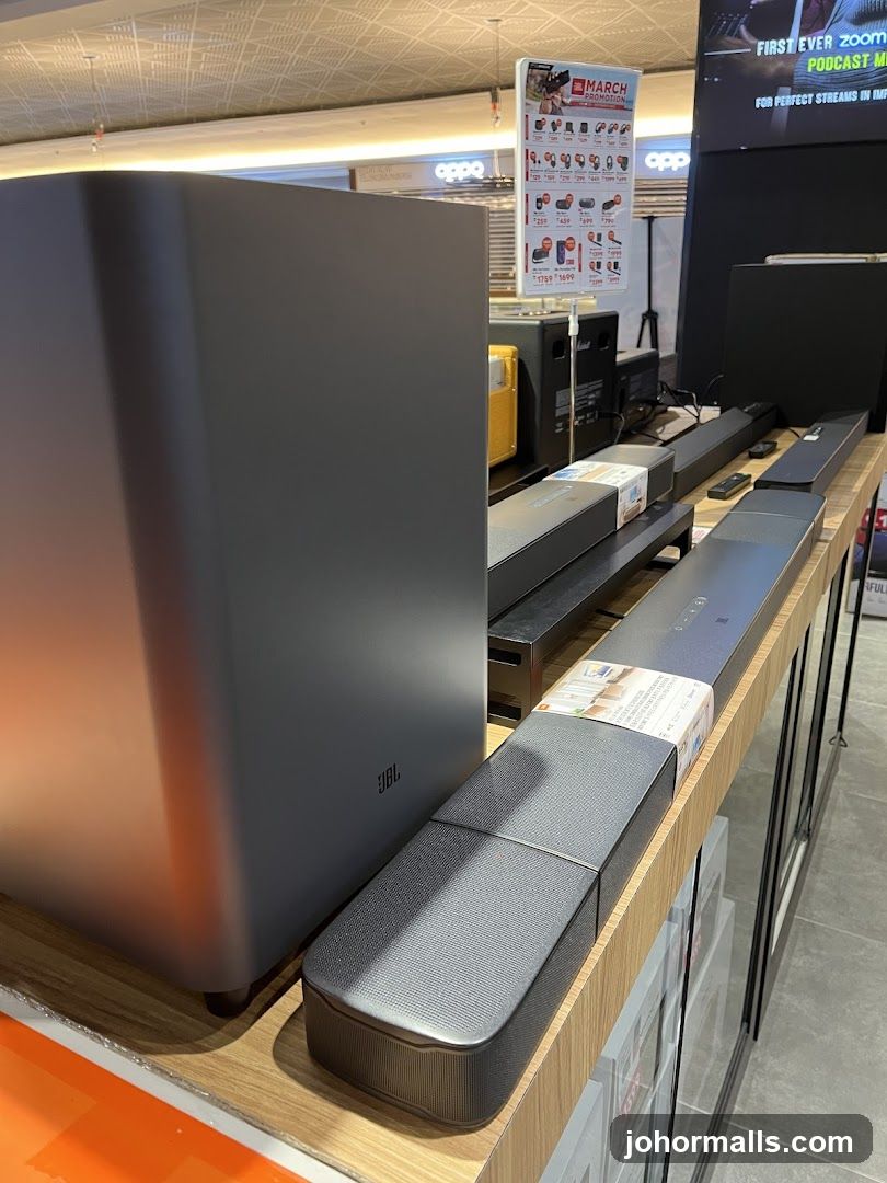 Audio Equipment Display