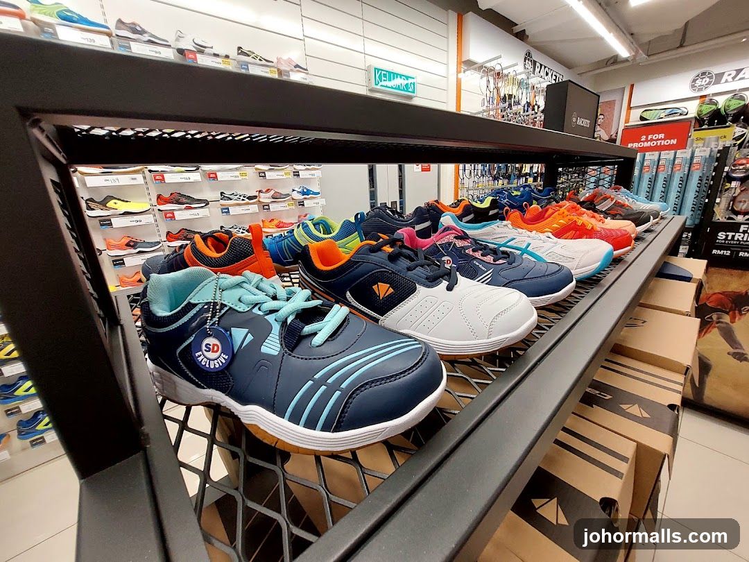 Sports Shoes Display