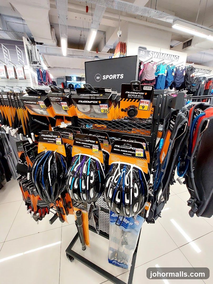 Sports Equipment Display