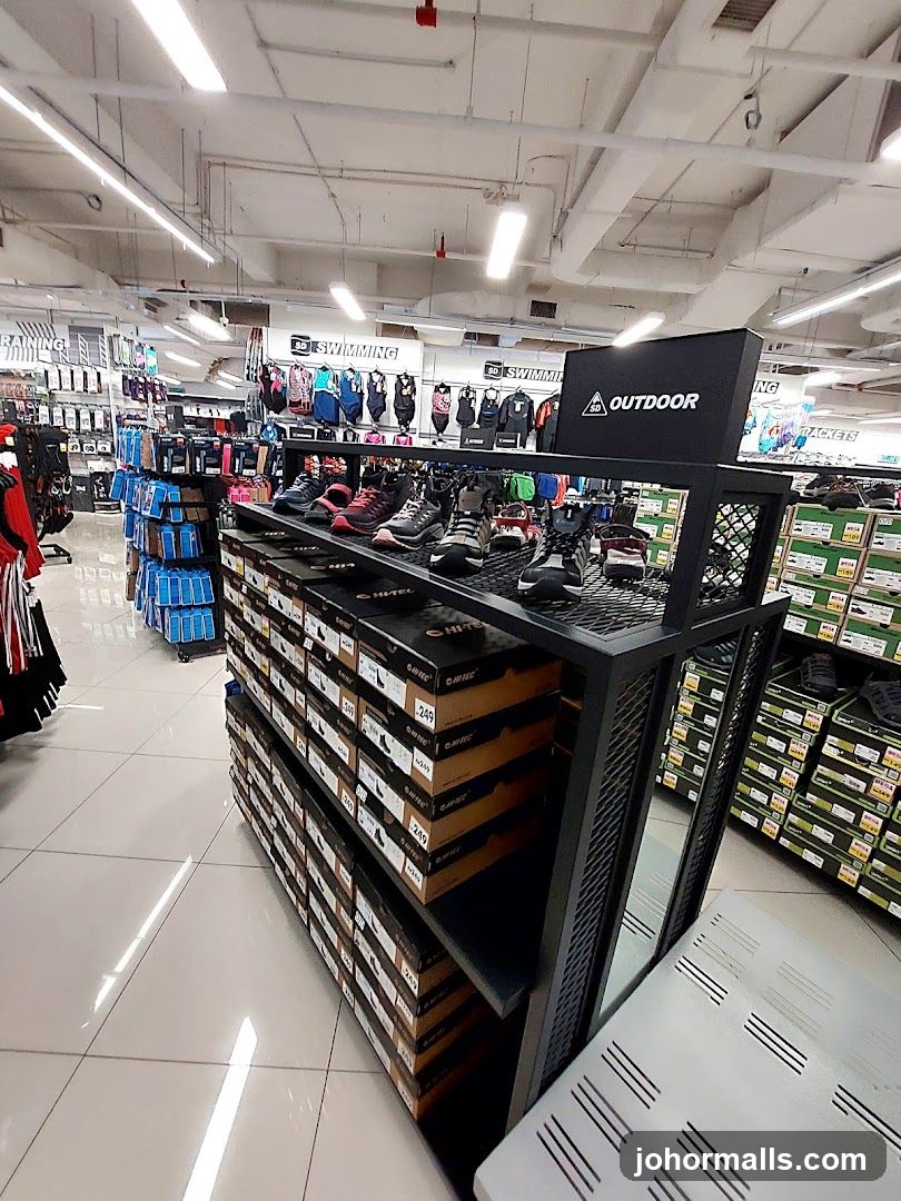 Sporting Goods Store Interior