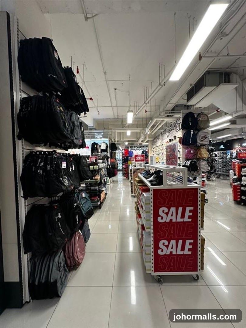 Sporting Goods Store Aisle