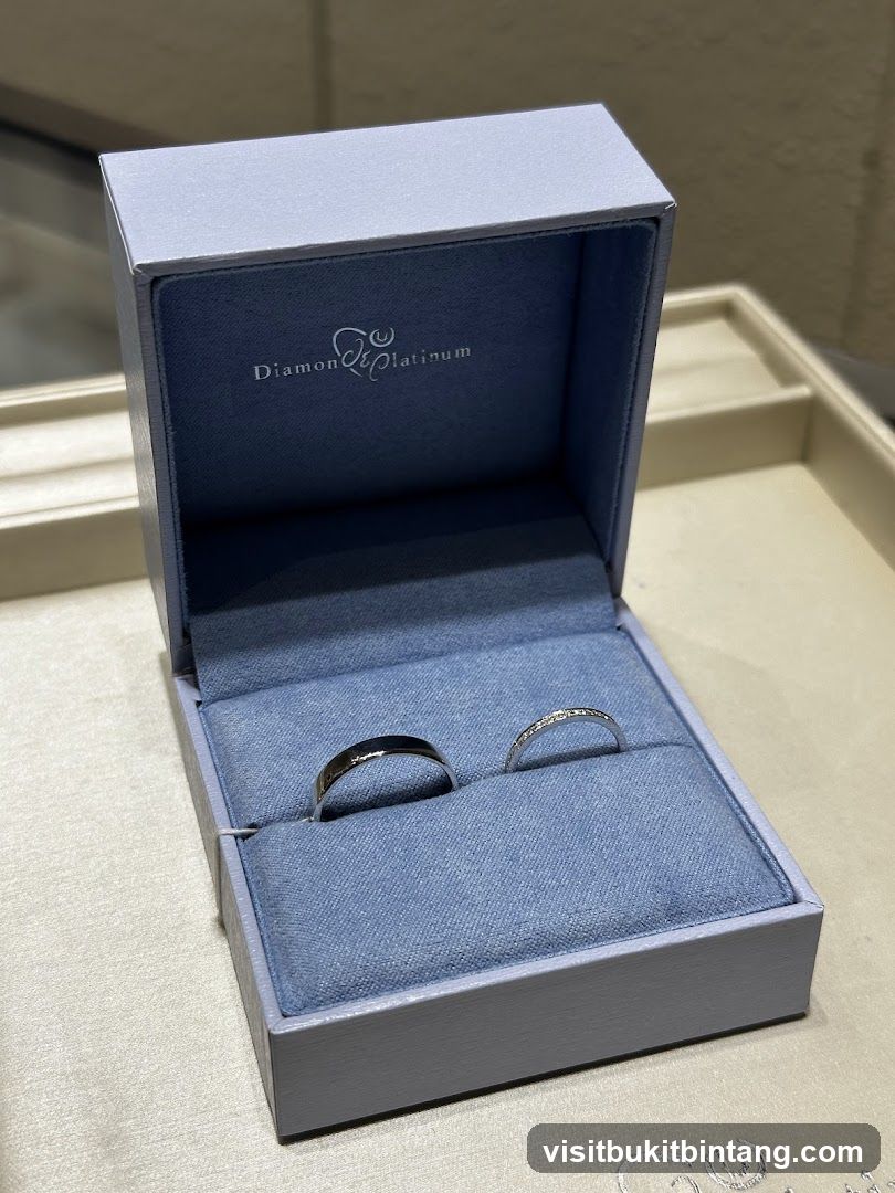 Wedding Rings in a Jewelry Box