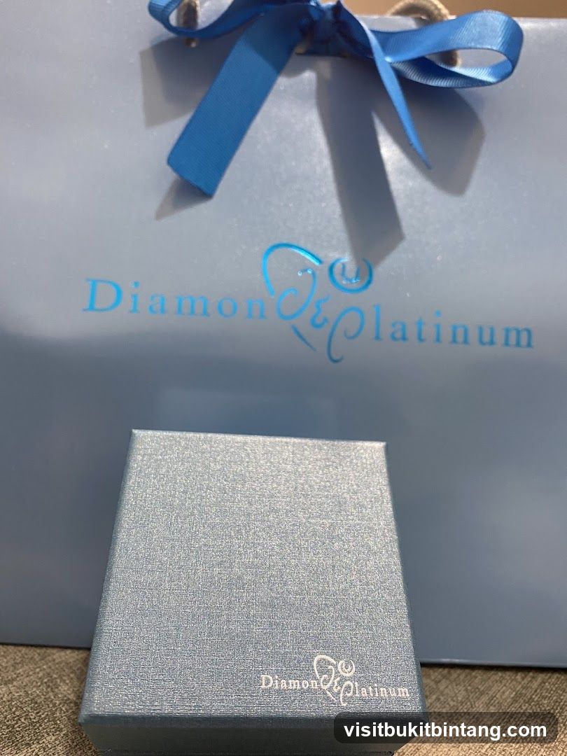 Diamond & Platinum Gift Bag and Box