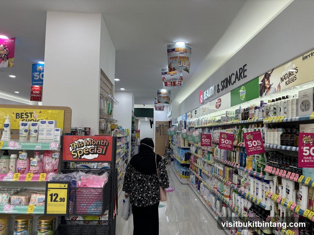 Health and Beauty Store Aisle