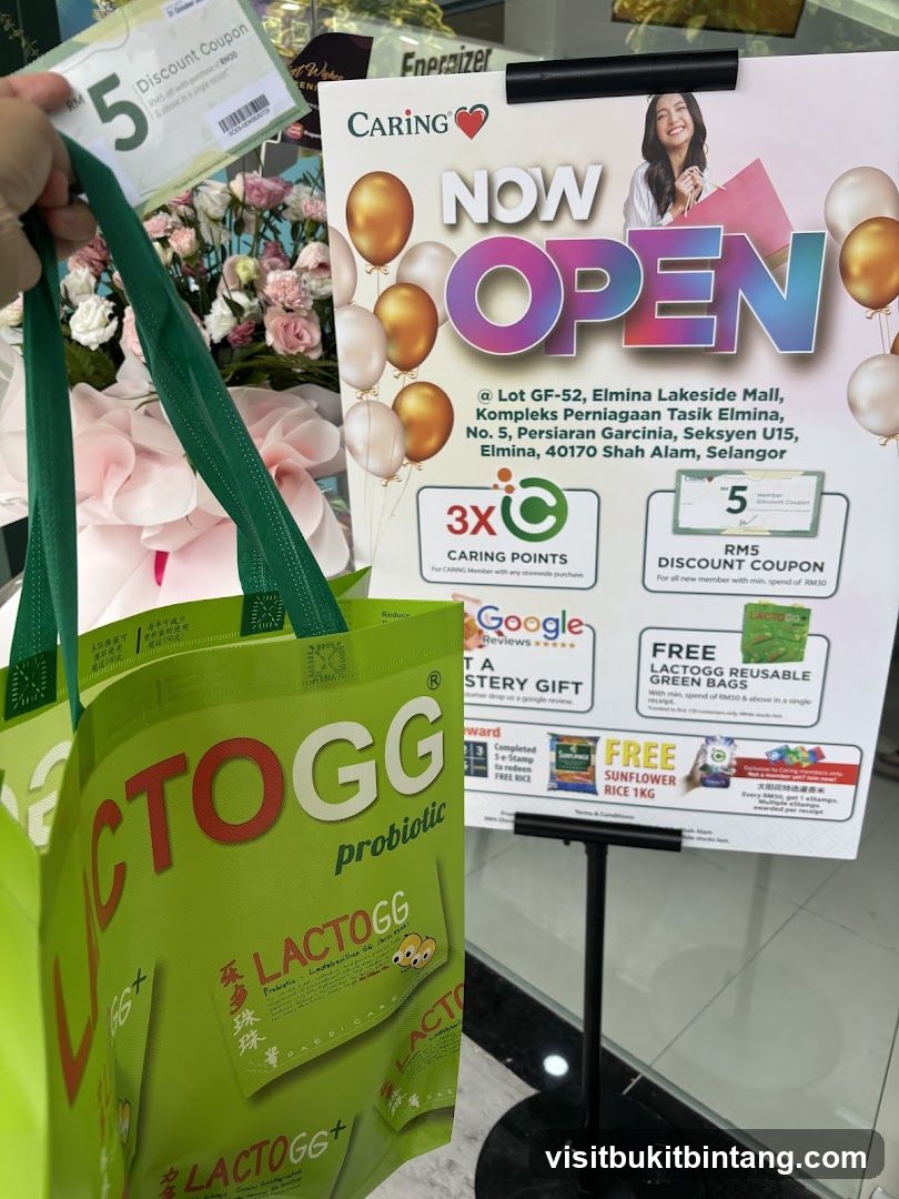 Caring Pharmacy Grand Opening Promotion