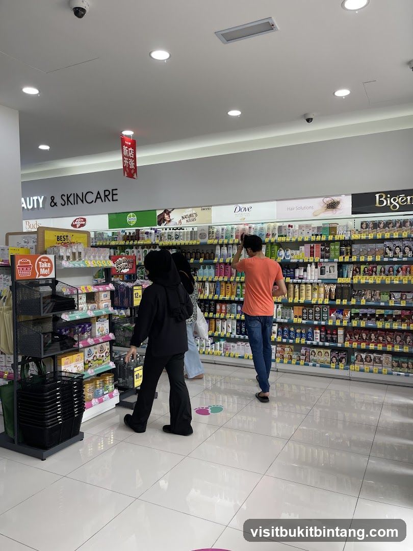 Beauty and Skincare Aisle