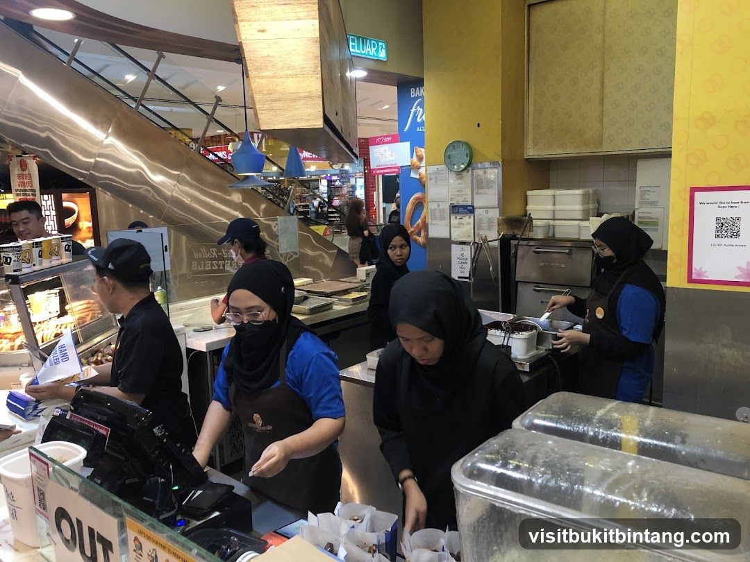 Bakery Staff Preparing Food