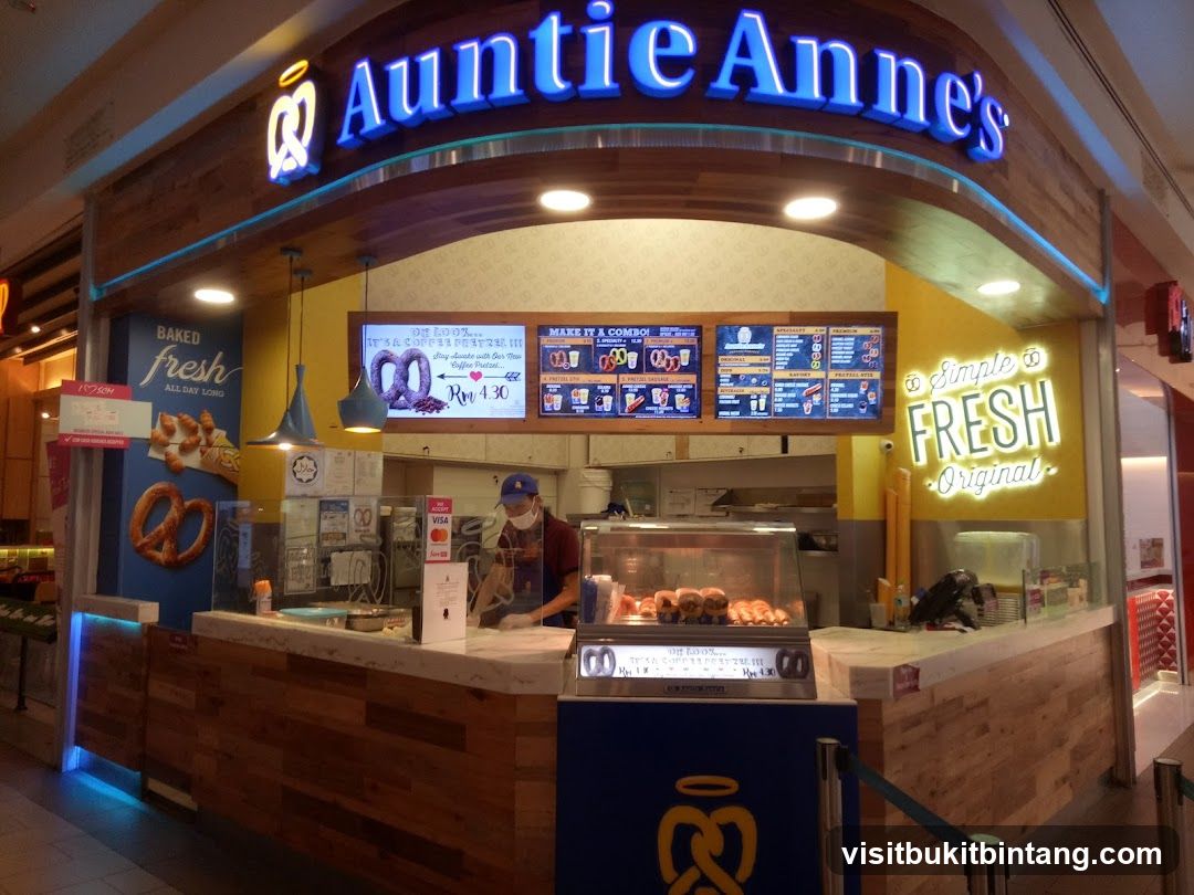 Auntie Anne's @ Setia City Mall
