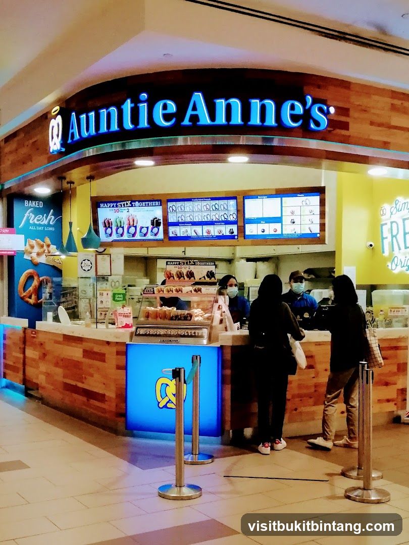 Auntie Anne's @ Setia City Mall