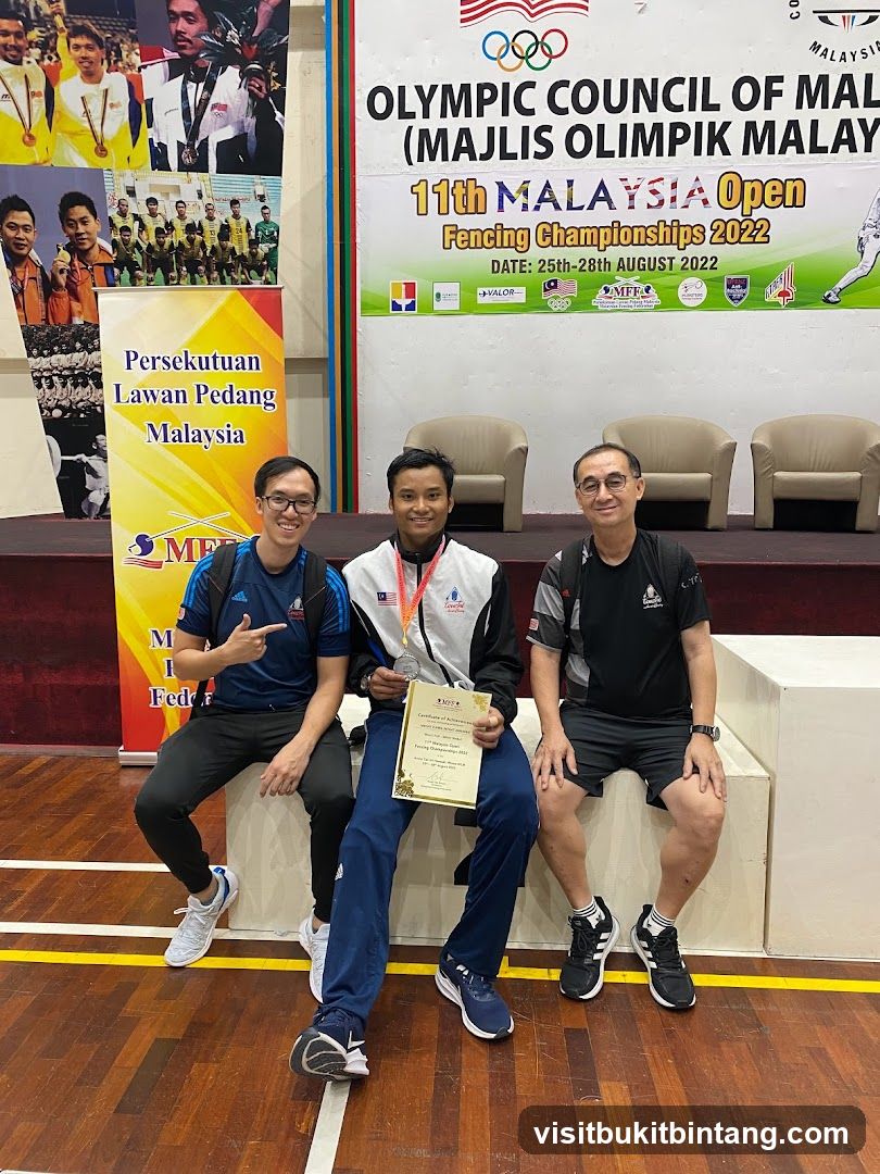 Fencing Championship Award Ceremony