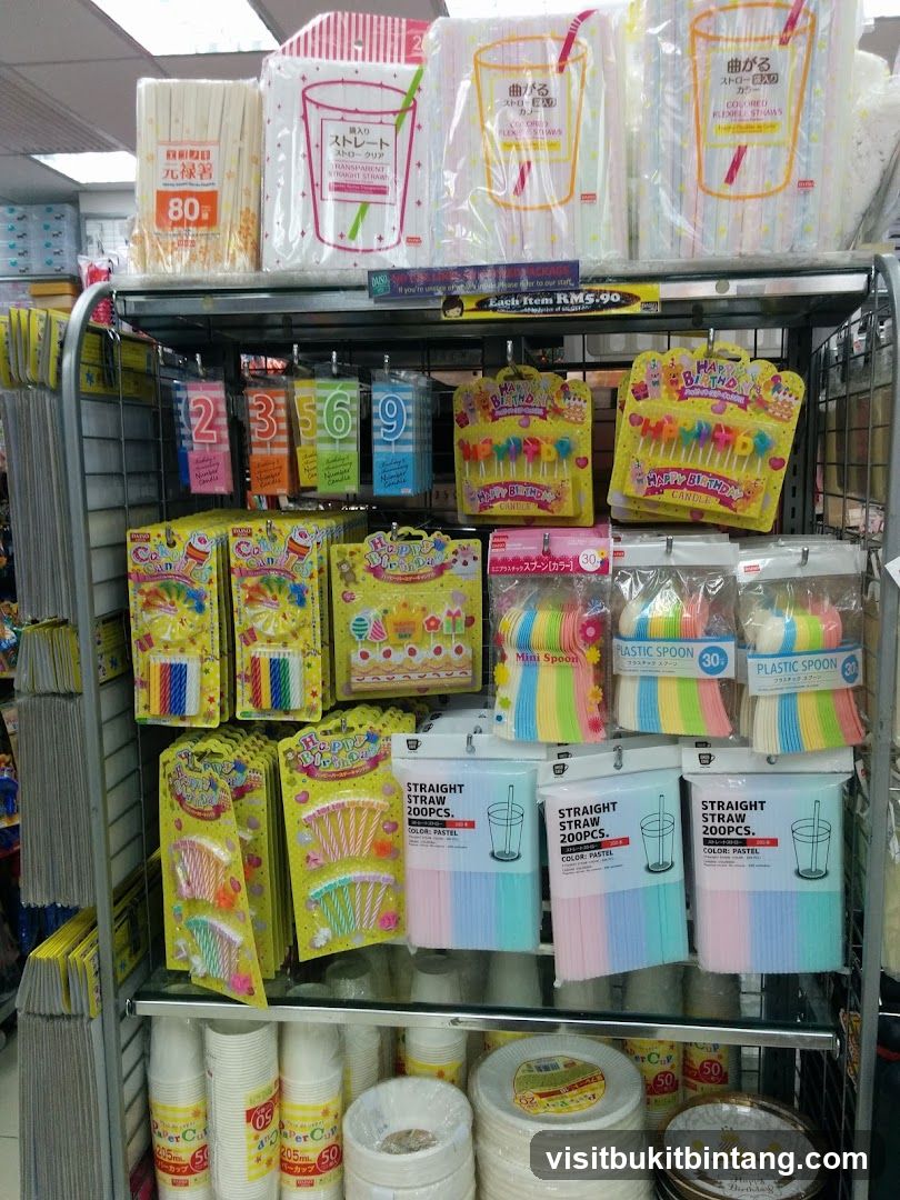 Party Supplies Display