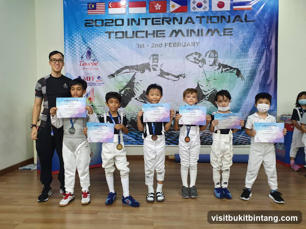 Fencing Competition Awards Ceremony