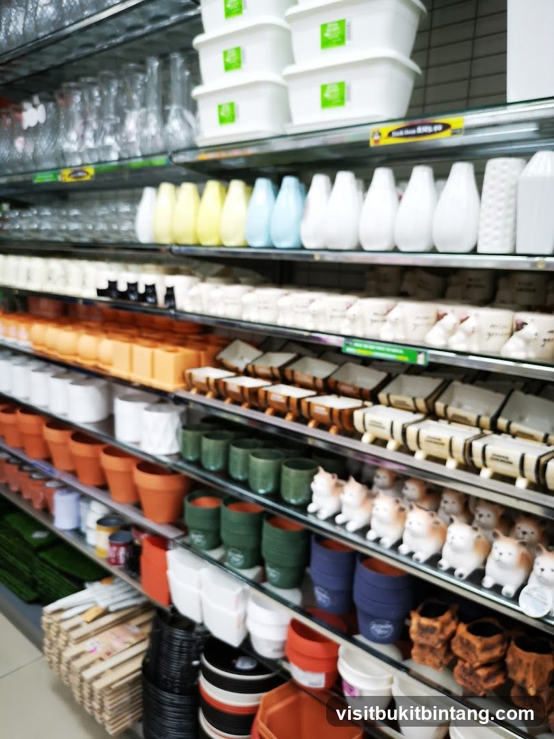 Shelves of Home Goods