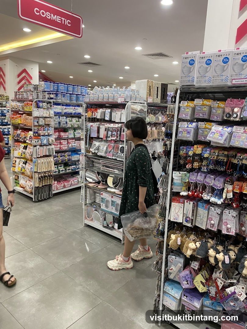 Cosmetic Section in a Store