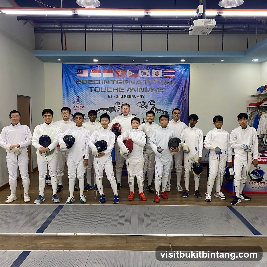 Fencing Competition Participants