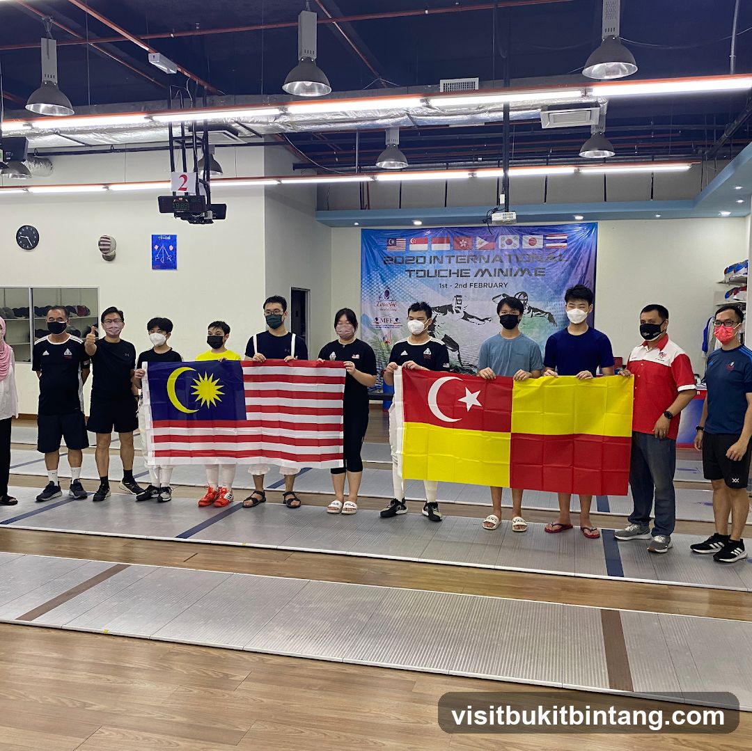 Fencing Competition Participants
