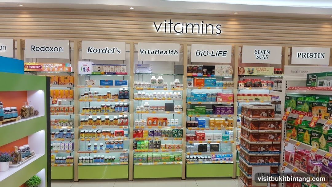 Vitamins and Health Supplements Aisle