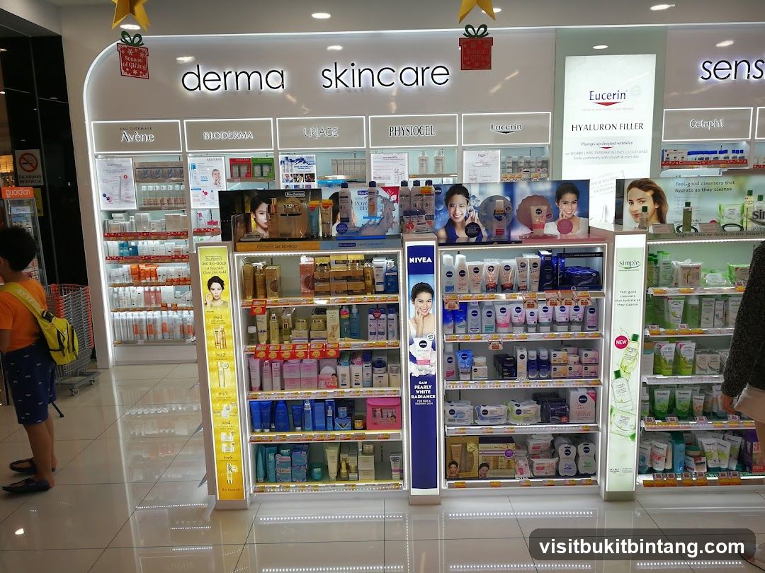 Derma Skincare Display
