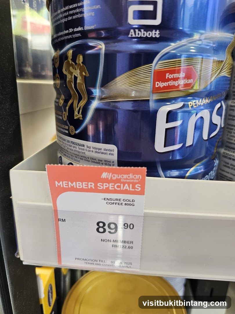 Ensure Gold Coffee Promotion