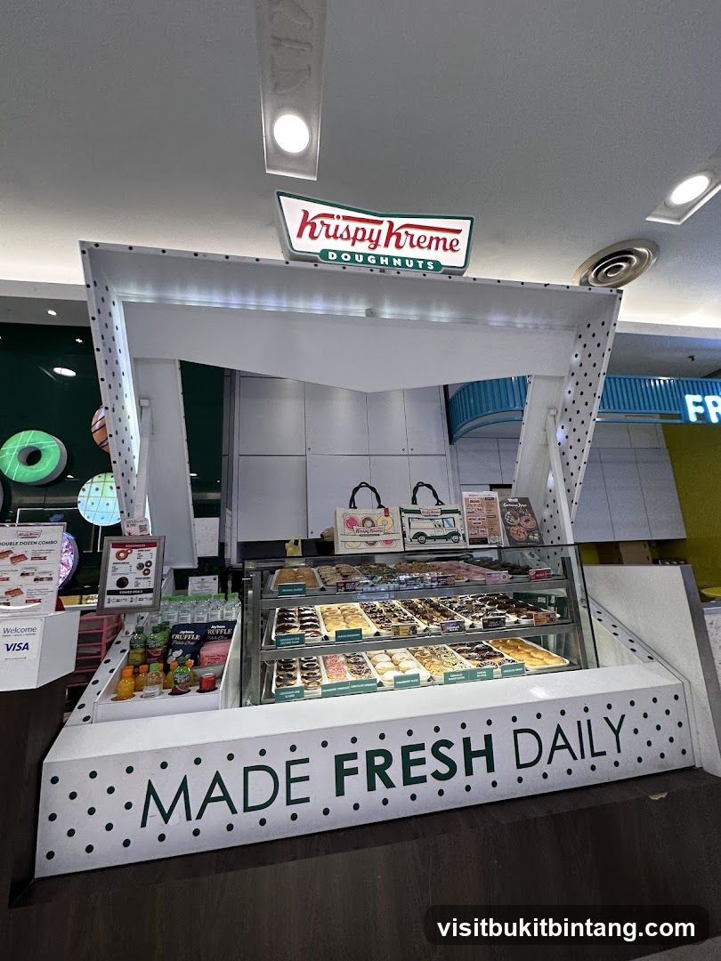 Krispy Kreme Doughnuts Display