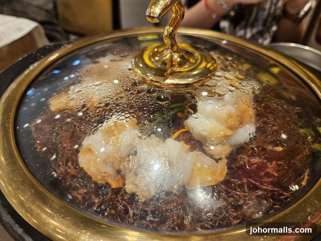 Steaming Pot of Food