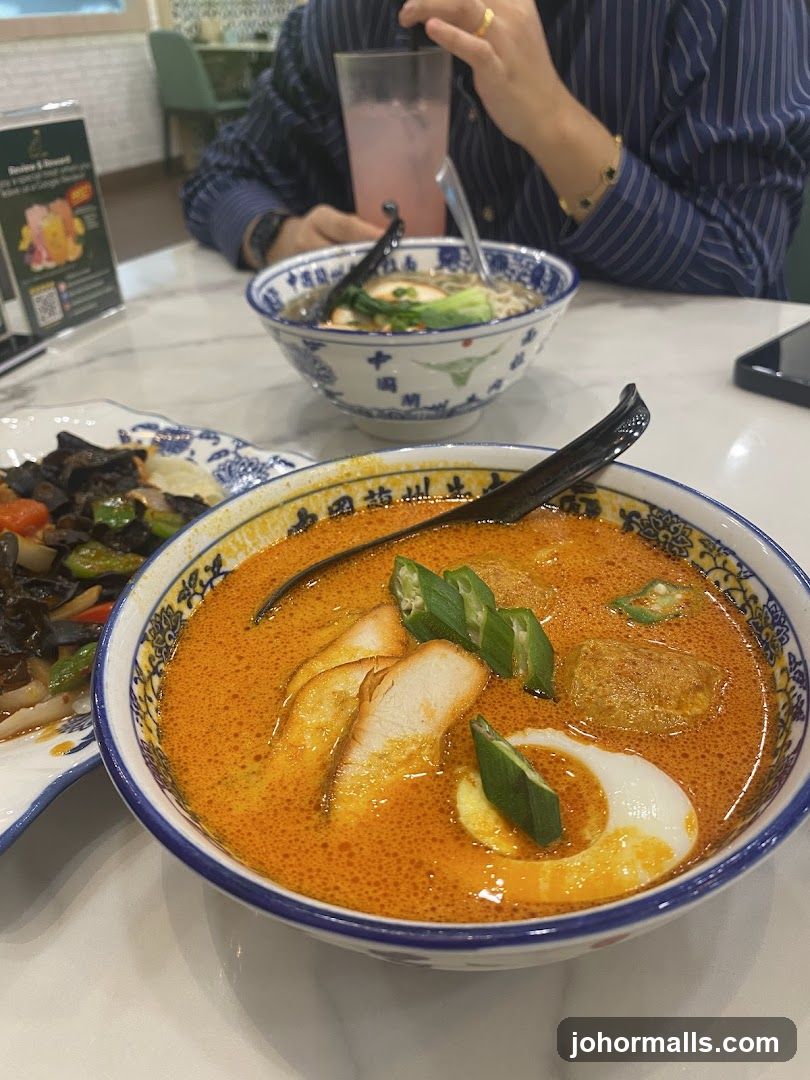 Curry Laksa and Ramen