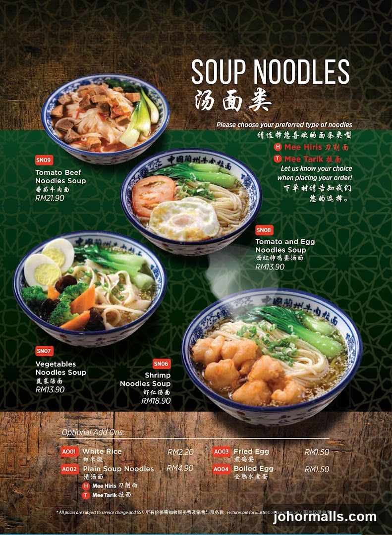 SOUP NOODLES