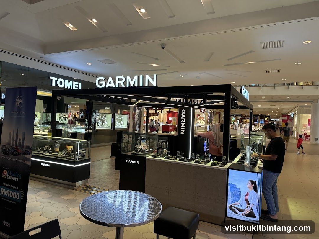 Garmin and Tomei Store