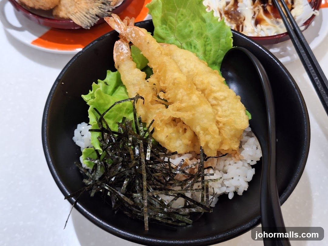 Shrimp Tempura Rice Bowl