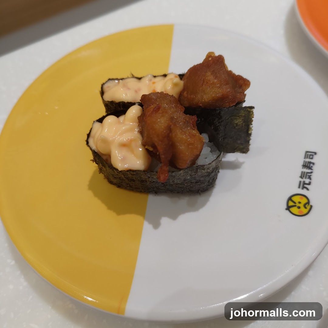 Fried Chicken Sushi