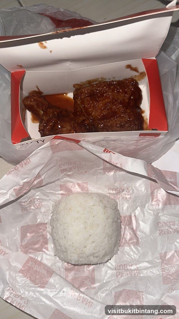 Fried Chicken and Rice