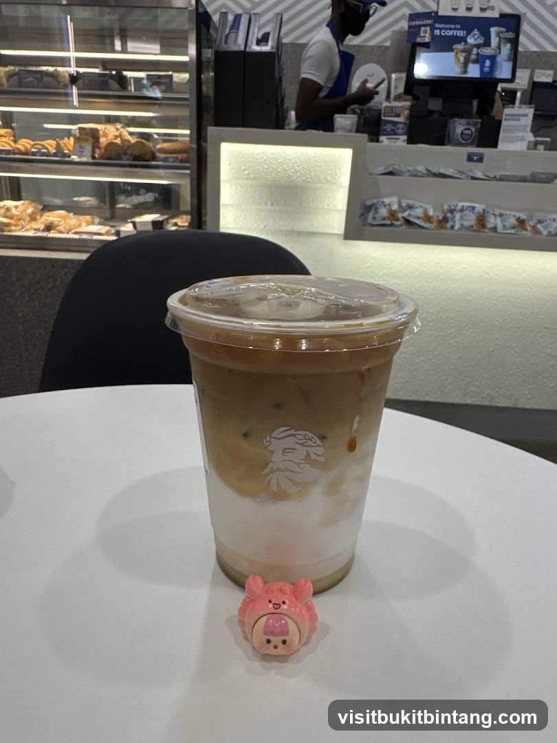 Iced Coffee and Pastries