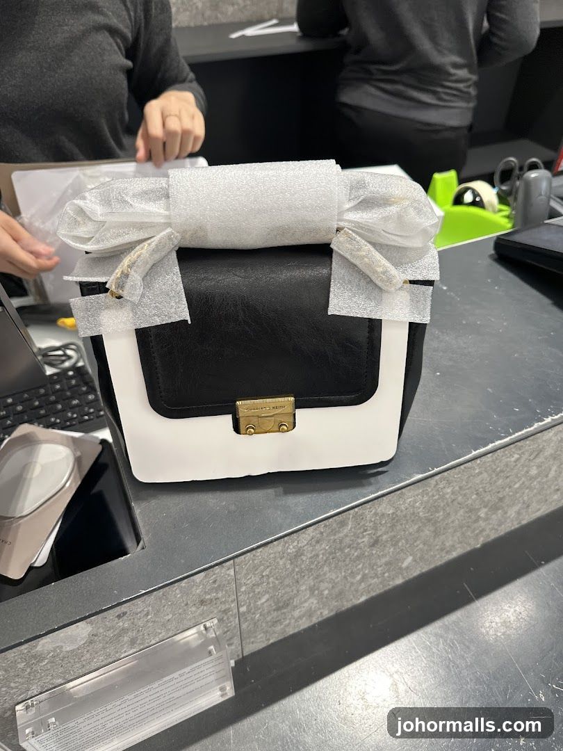 Handbag on Counter