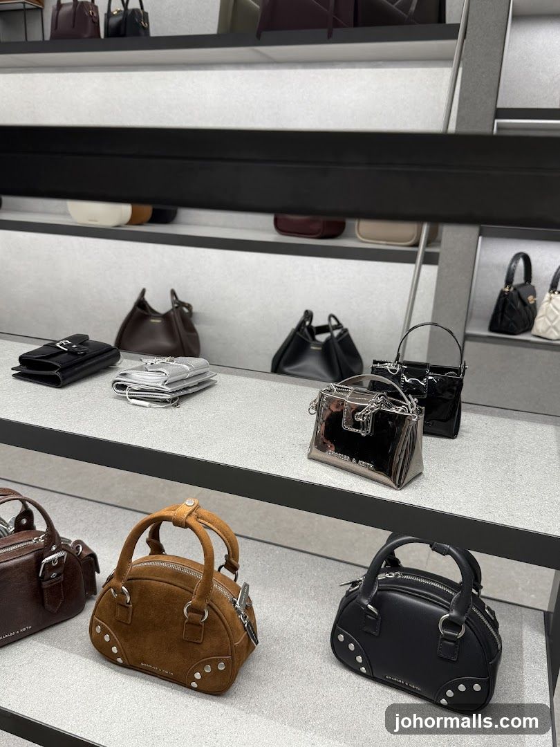 Handbags on Display