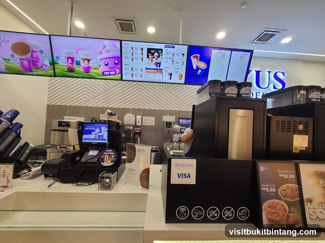 ZUS Coffee Counter