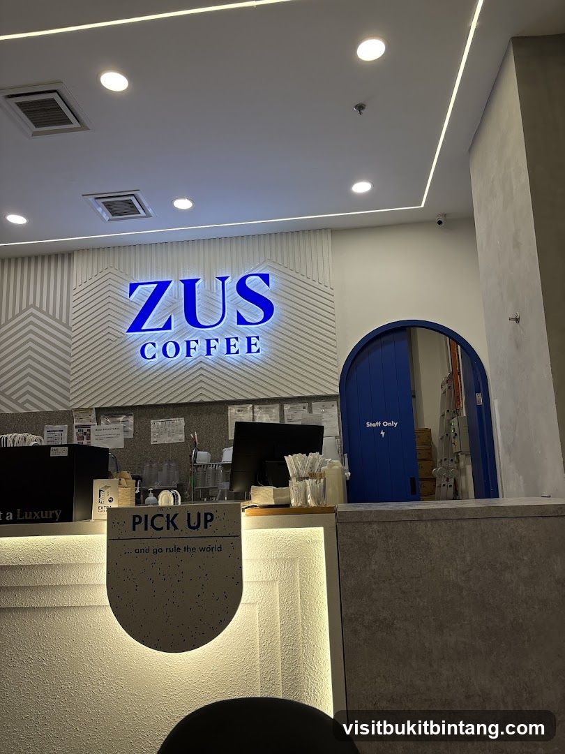 ZUS Coffee Interior