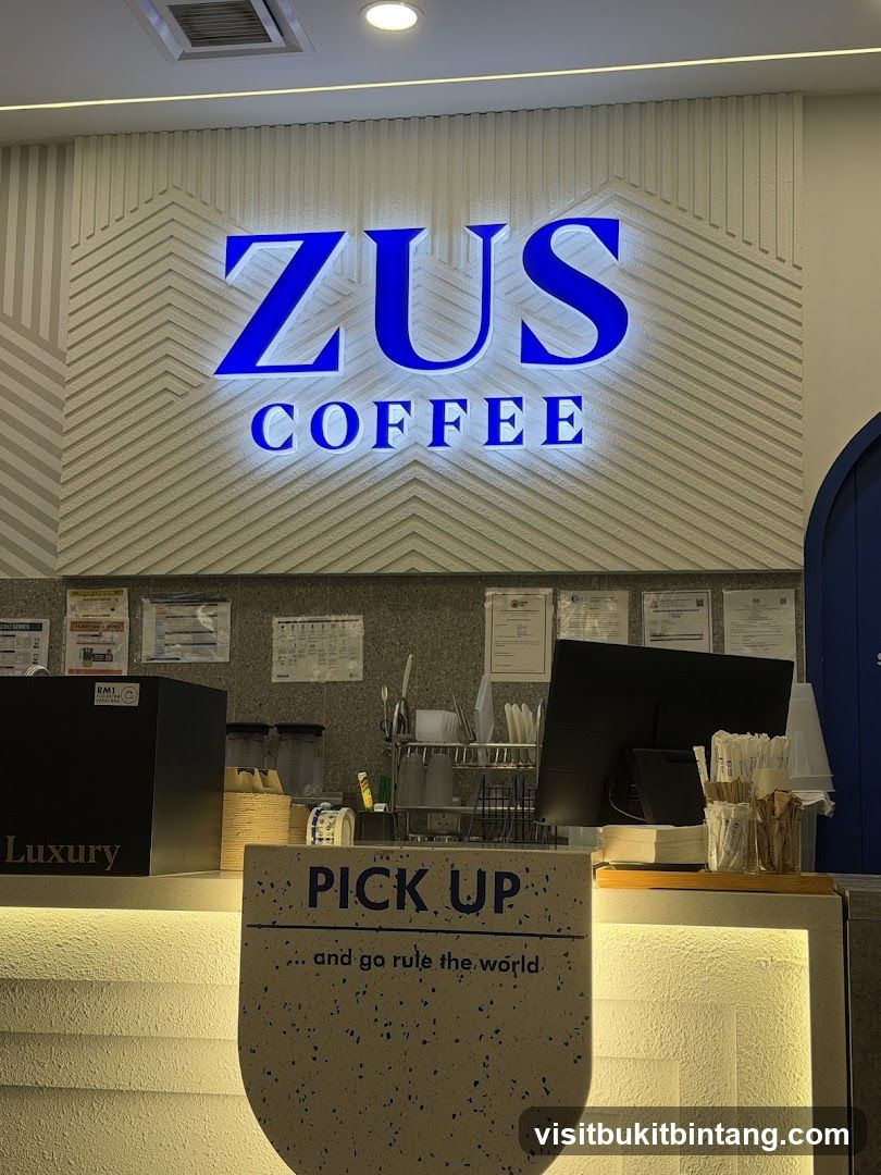 ZUS Coffee Counter