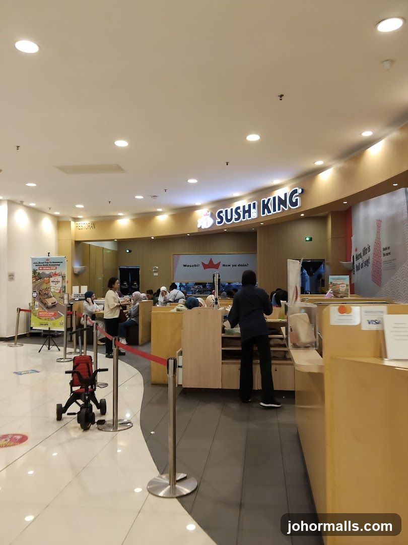 Sushi King Restaurant Interior
