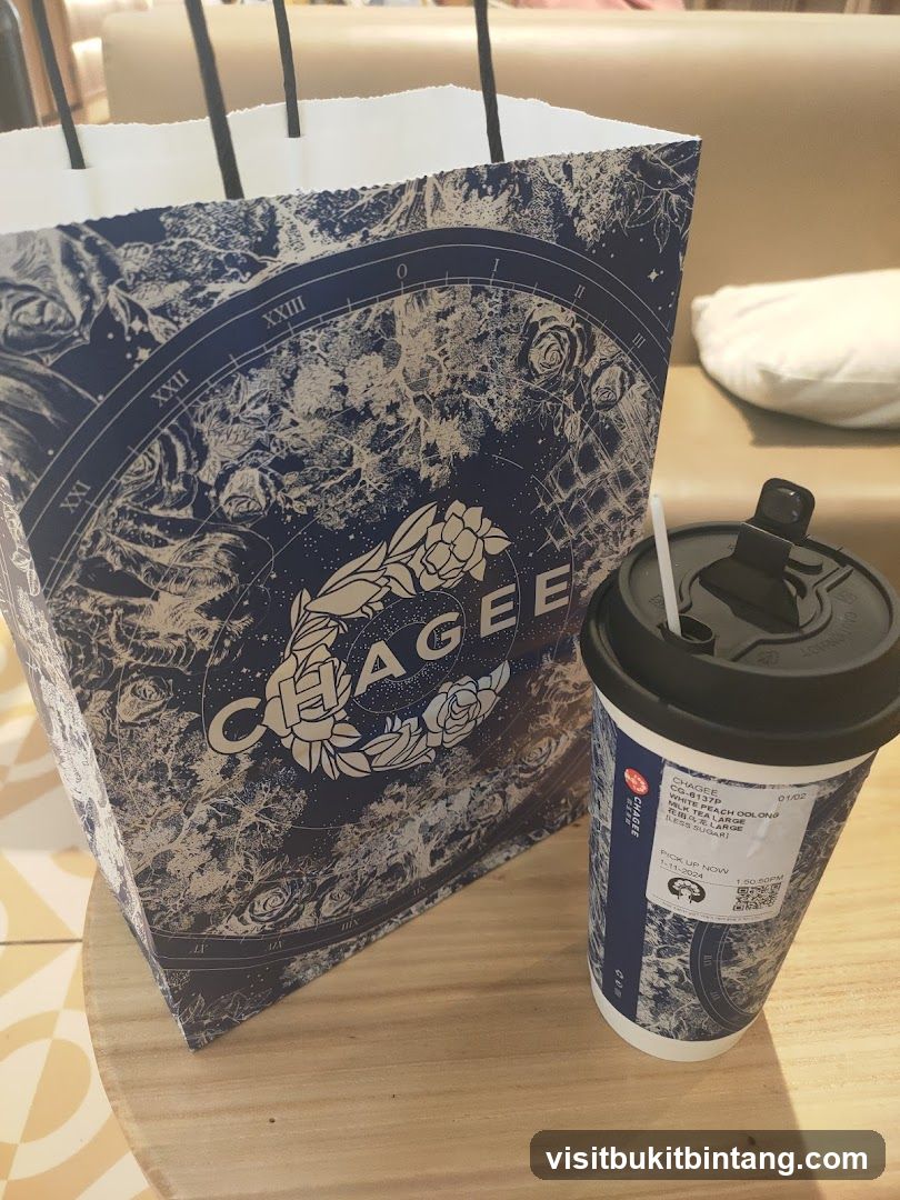 Beverage and Shopping Bag