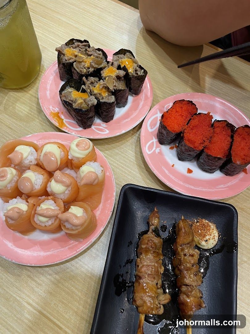 Sushi and Skewers
