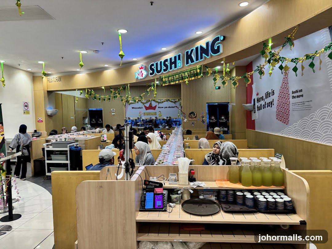 Sushi King Restaurant Interior