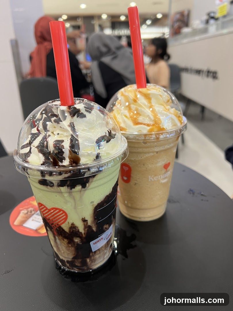 Two Frappuccinos