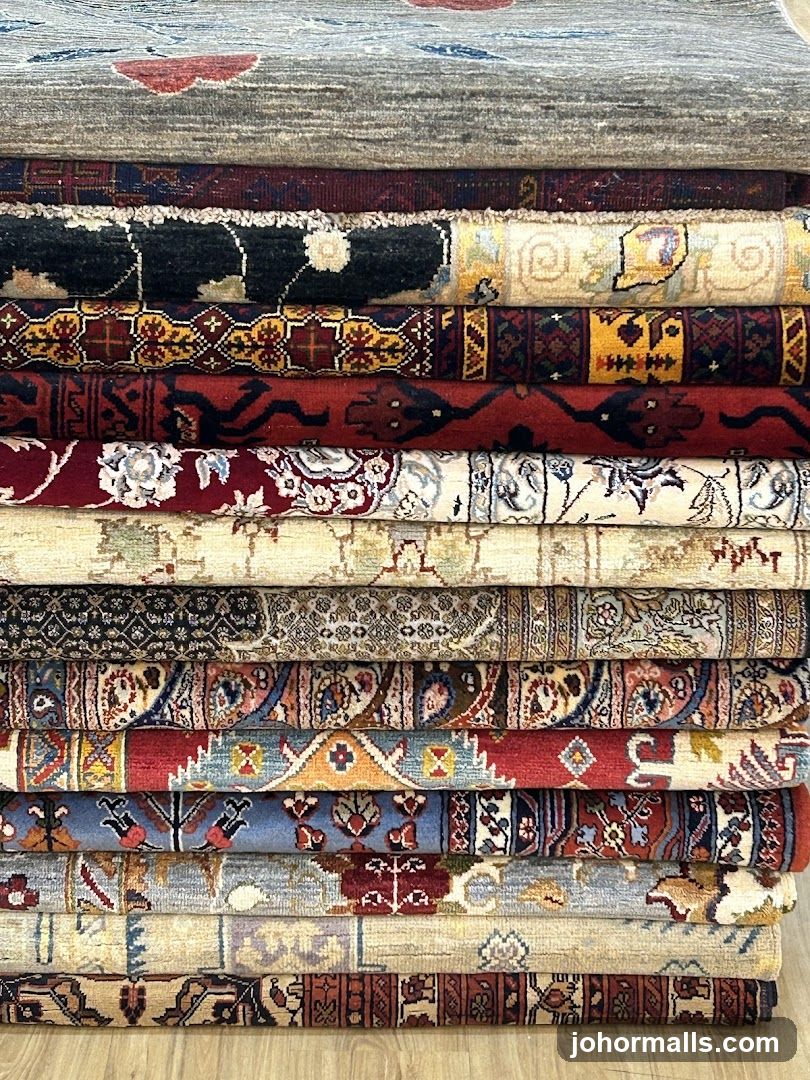 Stack of Rugs
