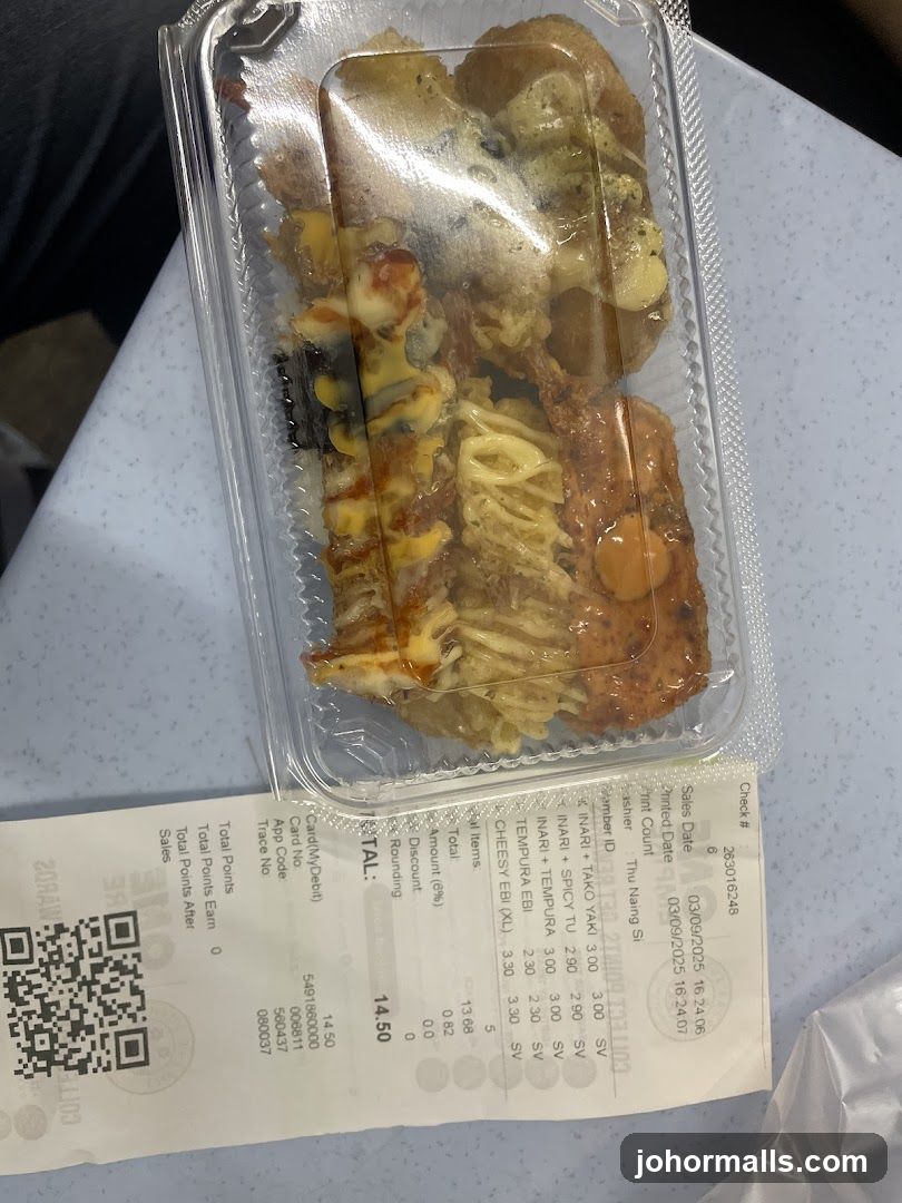Food and Receipt