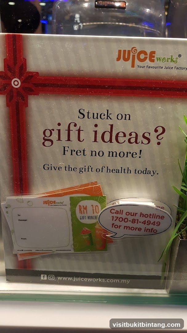 Juice Works Gift Voucher Promotion