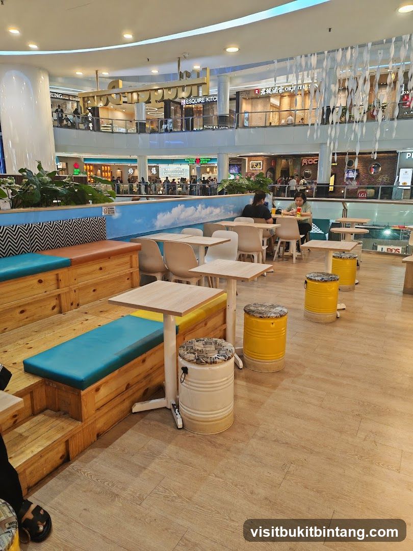 Cafe Interior with Seating