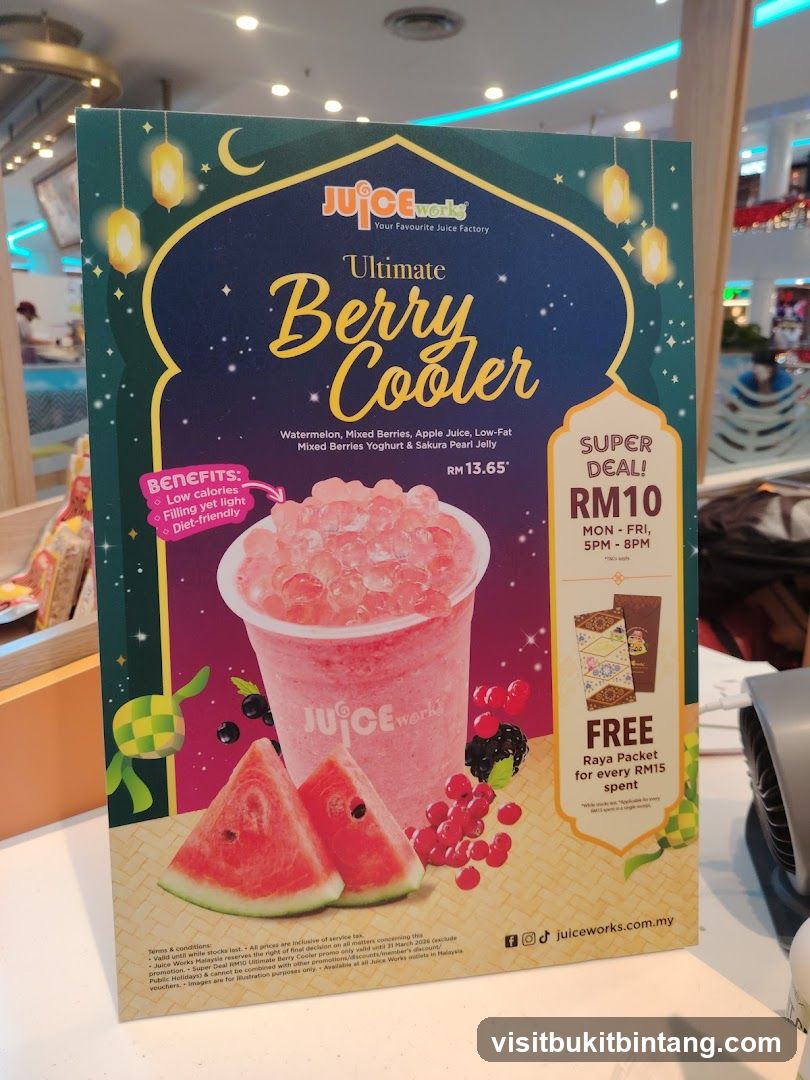Juice Works Ultimate Berry Cooler Promotion