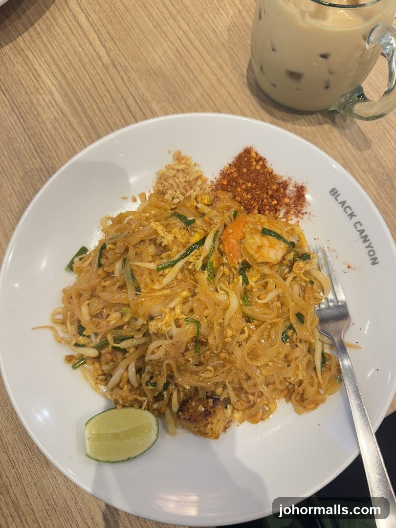 Pad Thai with Shrimp
